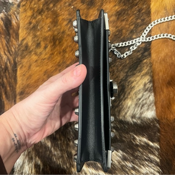 Prada Cahier Mini Studded Crossbody - Picture 8 of 14